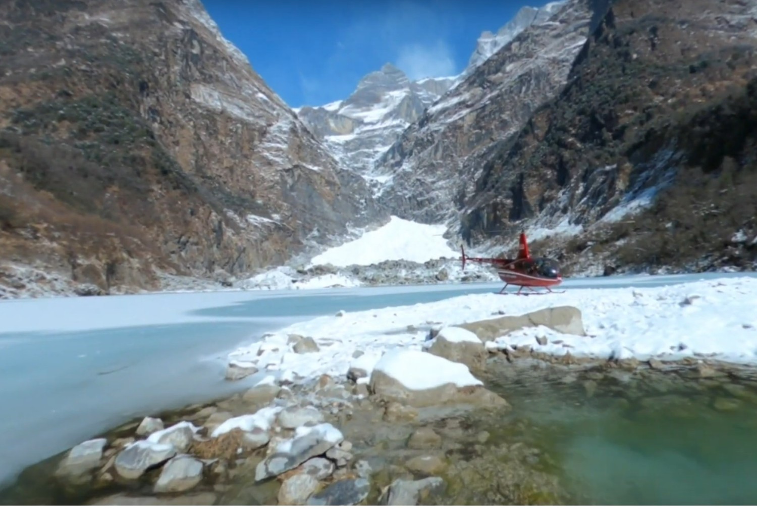 Kapuche Lake Helicopter Tour
